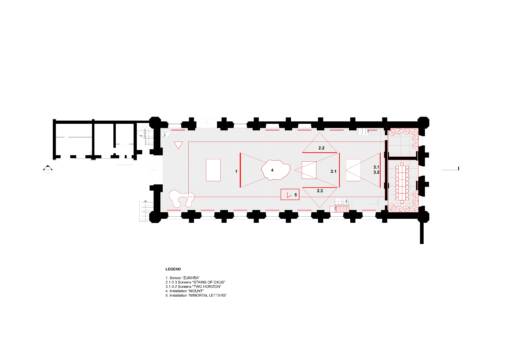 ground floor exhibition layout
GRACE ©